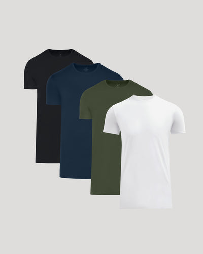 Tall Pima Cotton Blend Crew