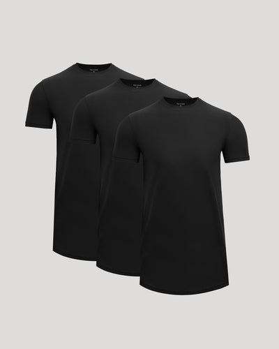 Tall Active Curved Hem Crew