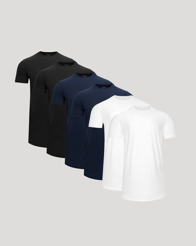 Tall Active Curved Hem Crew