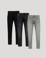 Slim Authentic Denim Jeans 3-Pack