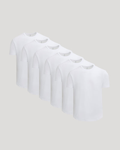 Short Classic Curved Hem Crew
