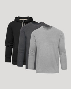 Variety Long Sleeves 3-Pack