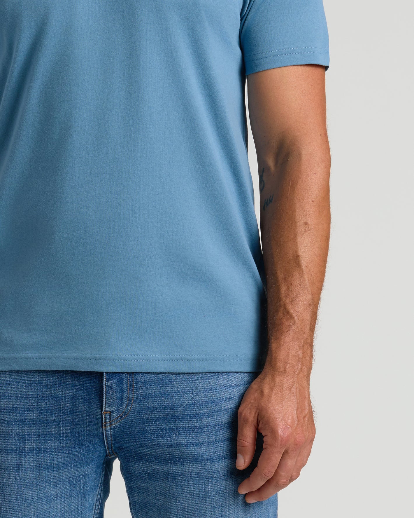 Sapphire Short Sleeve Crew Neck T Shirt