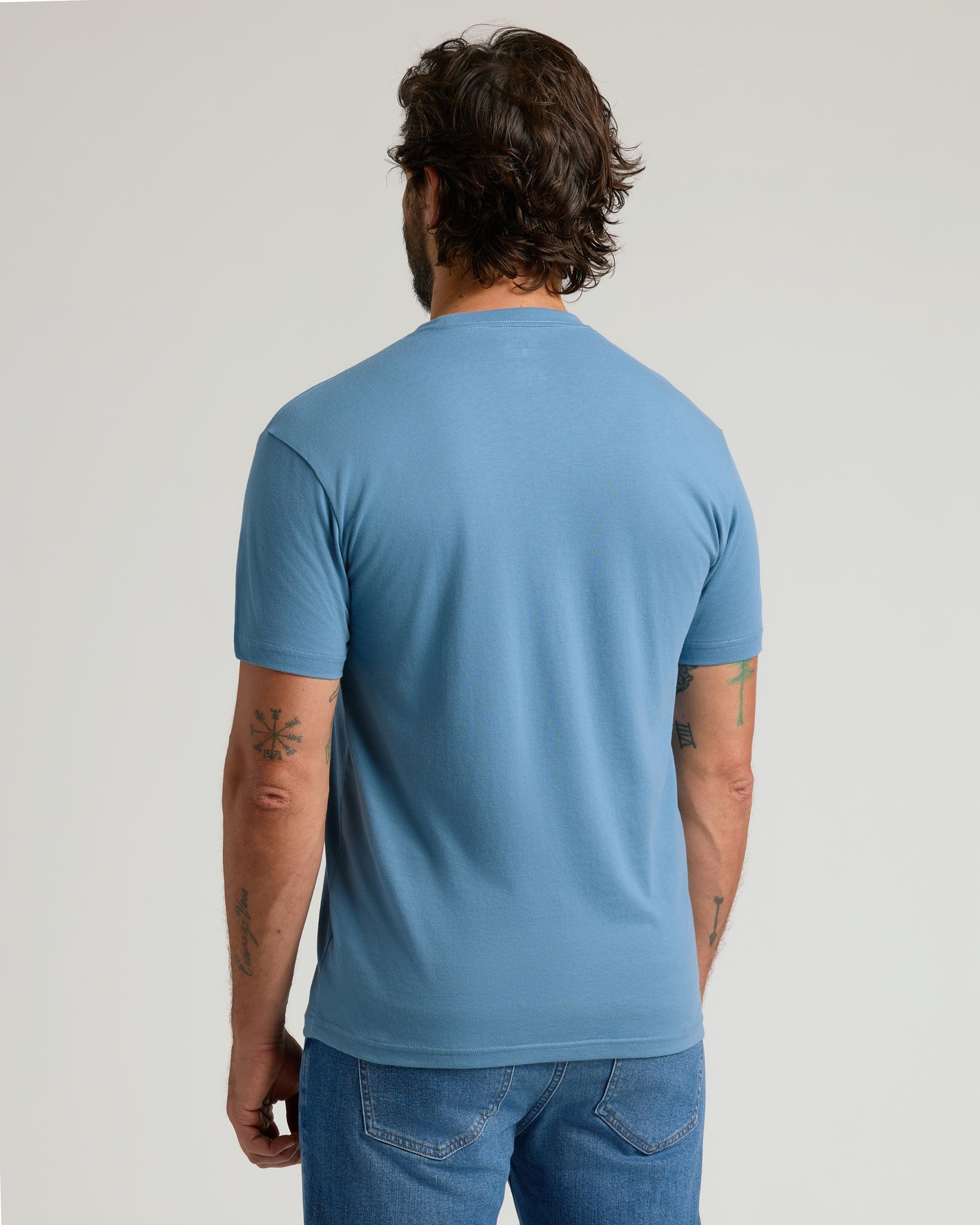Sapphire Short Sleeve Crew Neck T Shirt