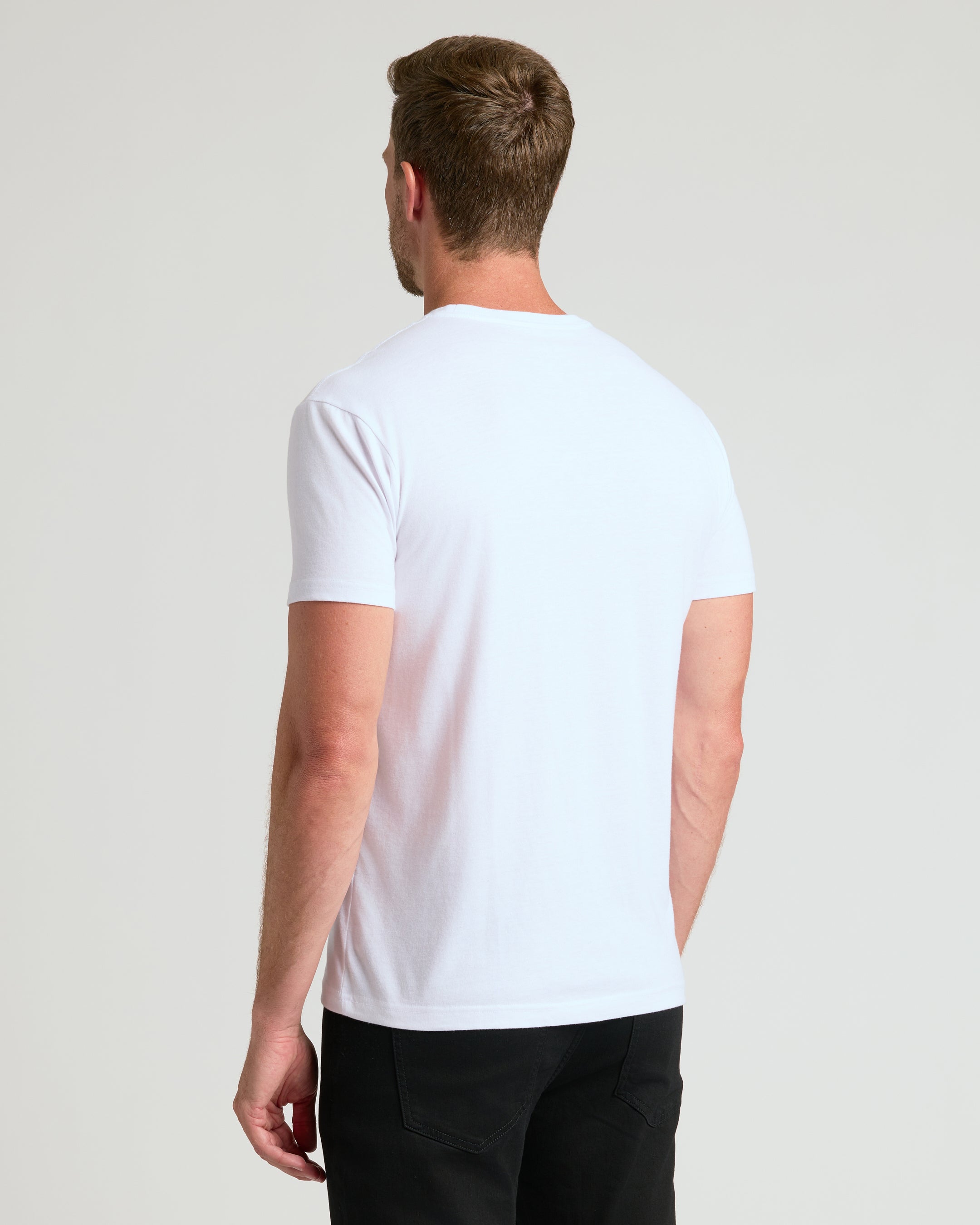 Crew Neck T-Shirt - White main image 1