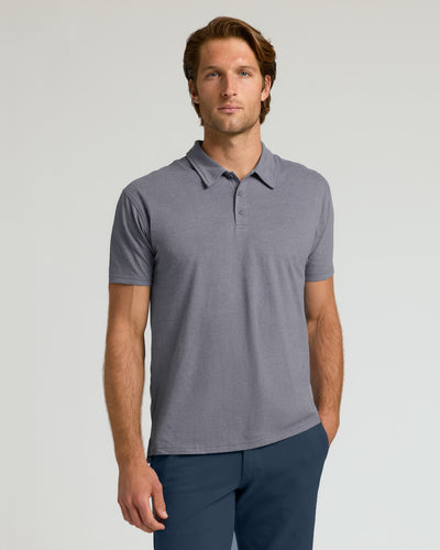 Classic Polo - Heather Graphite