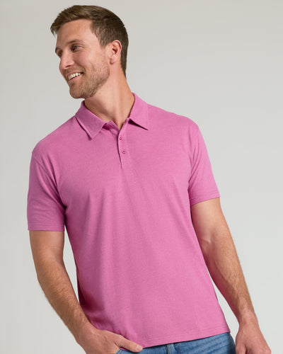 Polo Clásico - Heather Magenta