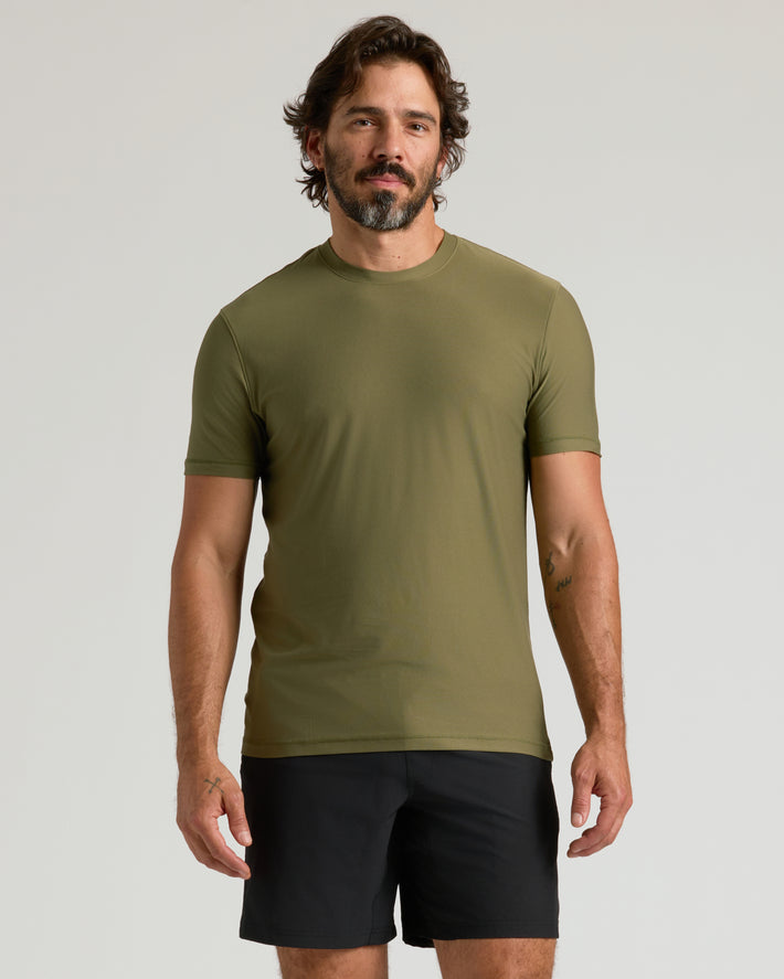 10552 Green Crew Neck T-Shirt