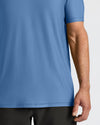 Azul Active Crew Neck Tee
