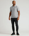 Light Heather Gray Active Polo 2.0