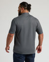Back view of man in Premium Pima Polo 7-Pack.
