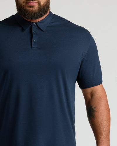 Premium Pima Polo - Navy