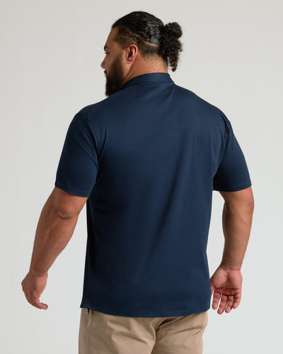 Premium Pima Polo - Navy