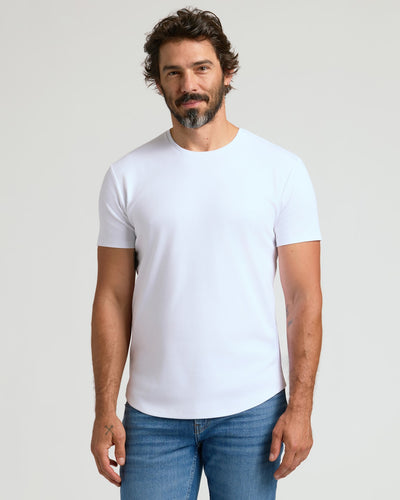 Pima Cotton Blend Crew