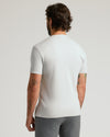 Back view of model in Vapor Premium Pima Crew Neck.