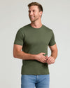 All Grove Pima Cotton Blend Crew 4-Pack