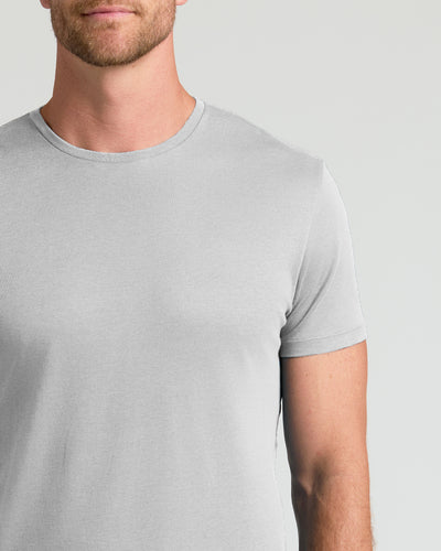 Premium Pima Crew Neck - Steel
