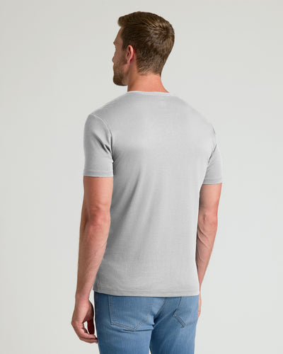 Premium Pima Crew Neck - Steel