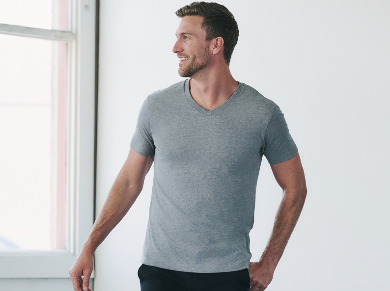 The Gold Standard  Of V-Necks