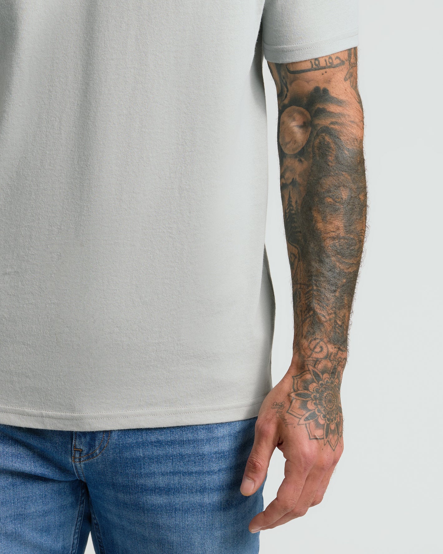 Steel V-Neck T-Shirt | Steel Short Sleeve Vee Neck T-Shirt | True Classic