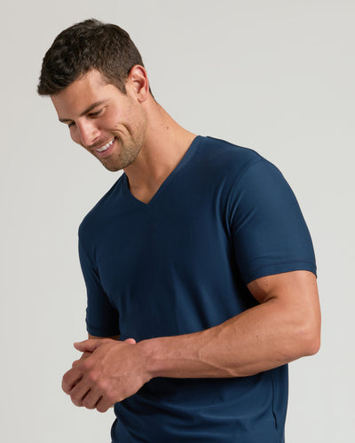 Active V-Neck - Navy