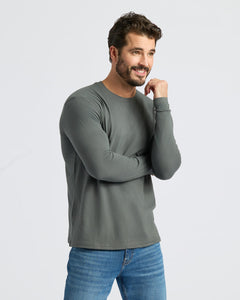 True ClassicCarbon Classic Long Sleeve Crew Neck