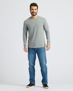 True ClassicHeather Gray Classic Long Sleeve Crew Neck