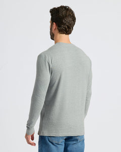 True ClassicHeather Gray Classic Long Sleeve Crew Neck