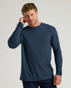 Navy Classic Long Sleeve Crew Neck