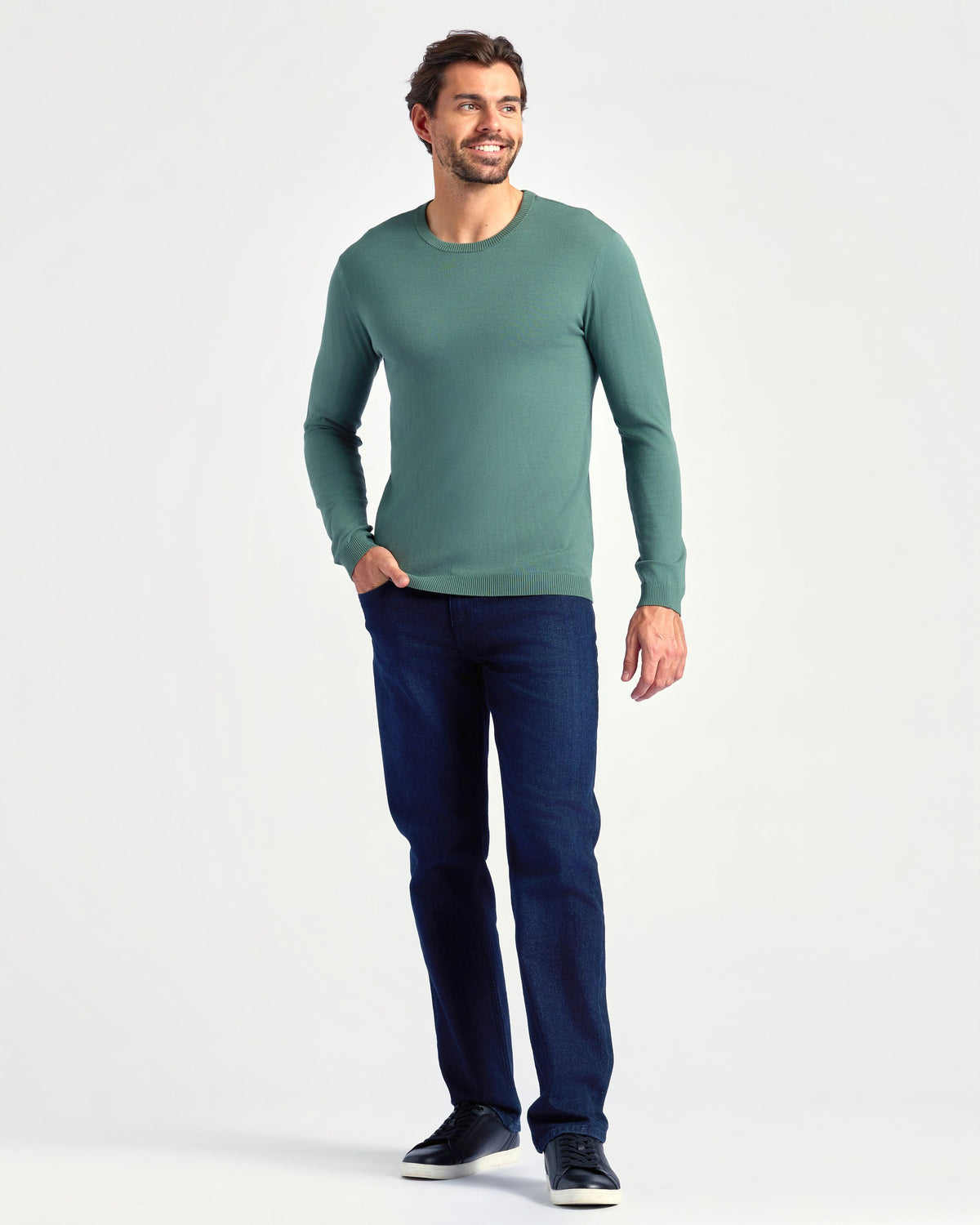 Dressy Crew Neck Sweater 3-Pack
