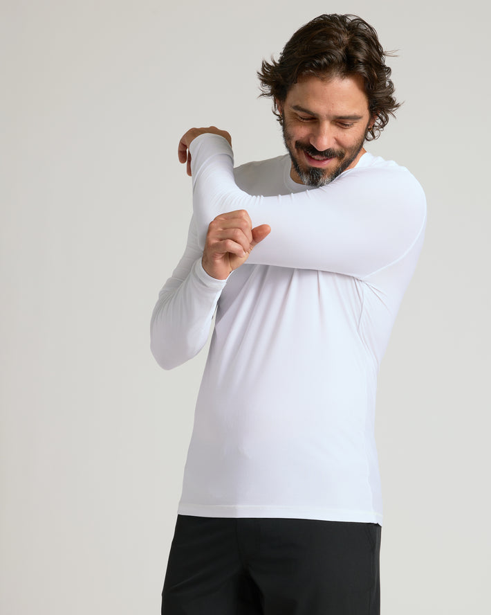 7895 White Crew Neck T-Shirt main image 0