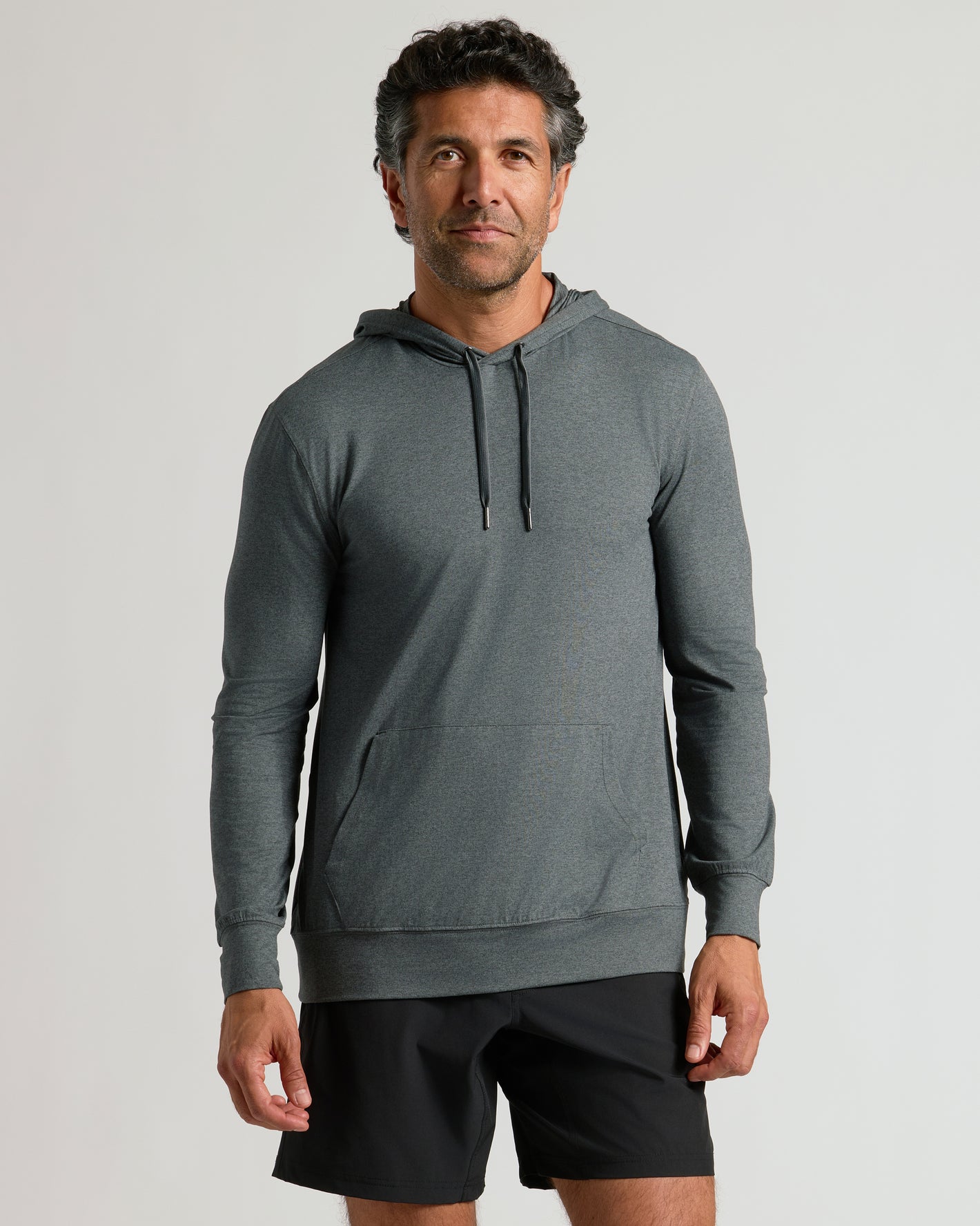 Charcoal Heather Active Comfort Pullover Hoodie