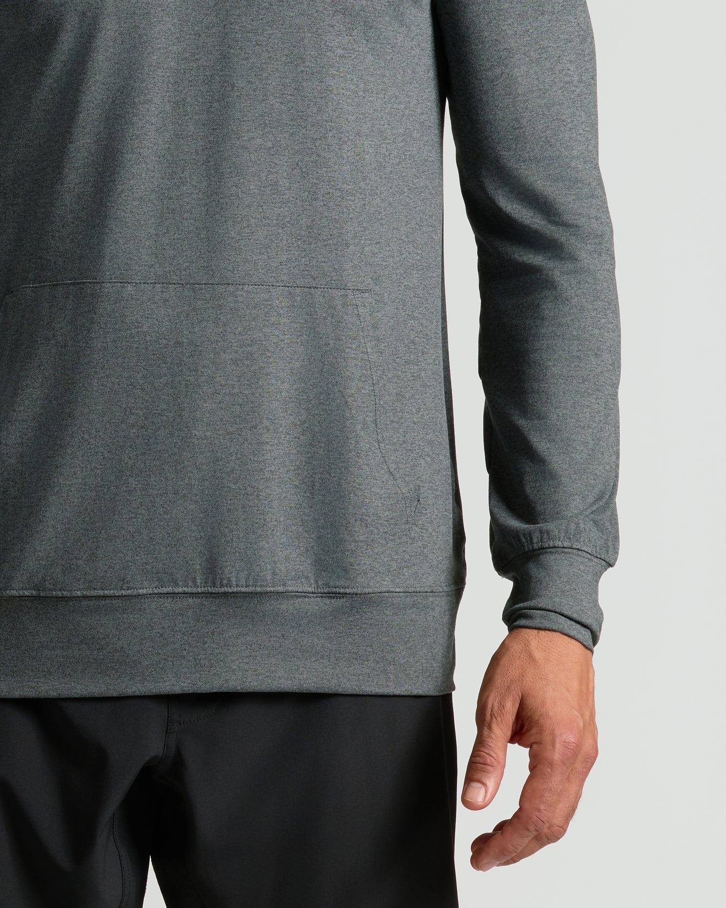 Charcoal Heather Active Comfort Pullover Hoodie