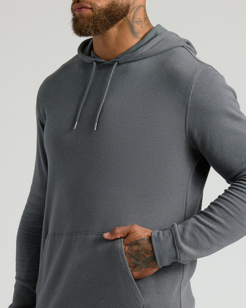Carbon Waffle Hoodie