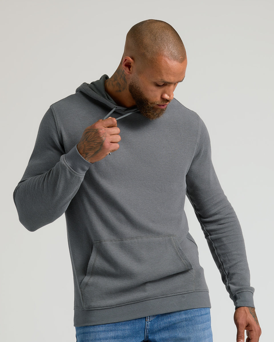 Carbon Waffle Hoodie