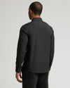 Black Performance Long Sleeve Dress Shirt