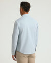 Juniper Stripe Classic Stretch Oxford 2.0 back view, showcasing fit and style.