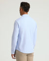 Back view of Blue Stripe Stretch Oxford 2.0 shirt.