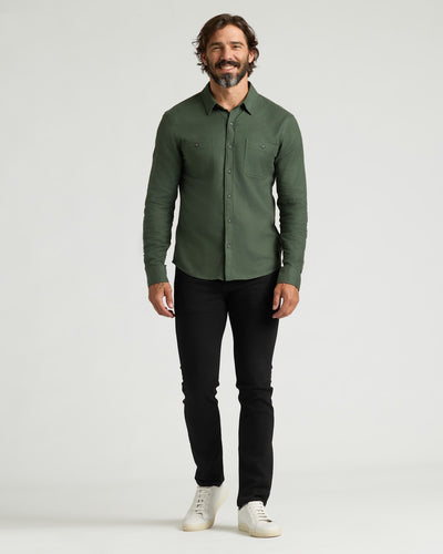 Flannel Long Sleeve Shirt - Woodland