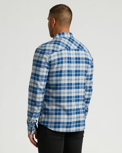 Long Sleeve Flannel Shirts 3-Pack