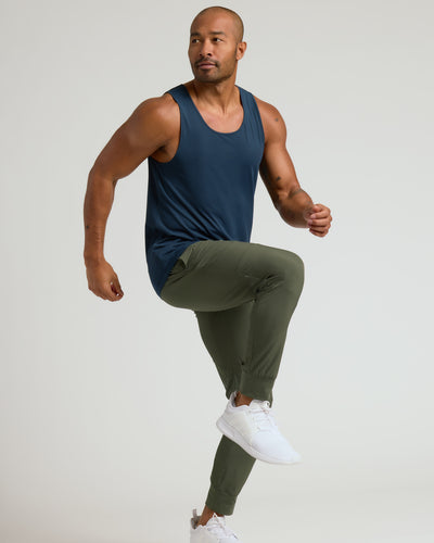 All Navy Active Mesh Tank 6-Pack