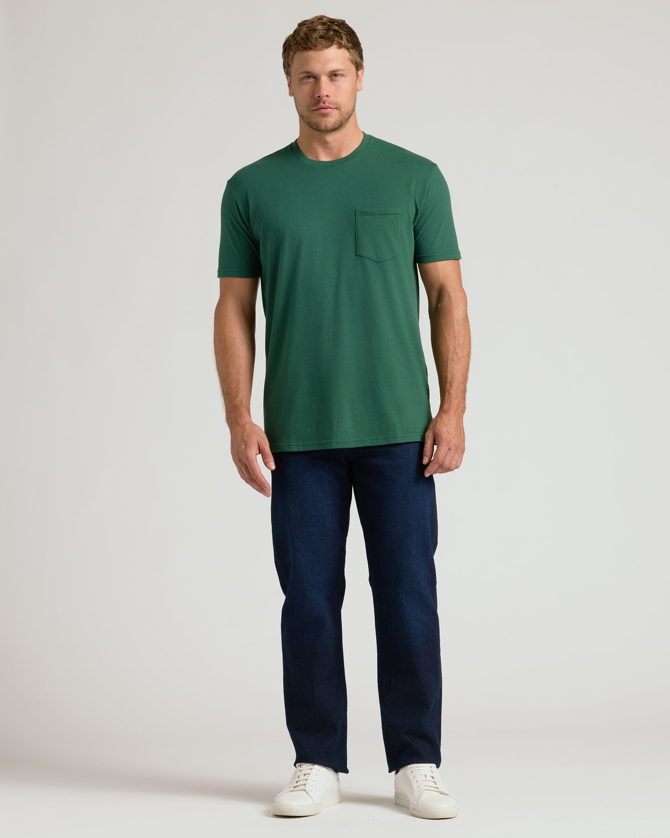 Balsam Pocket Crew Tee | Balsam Pocket Crew Tee | True Classic