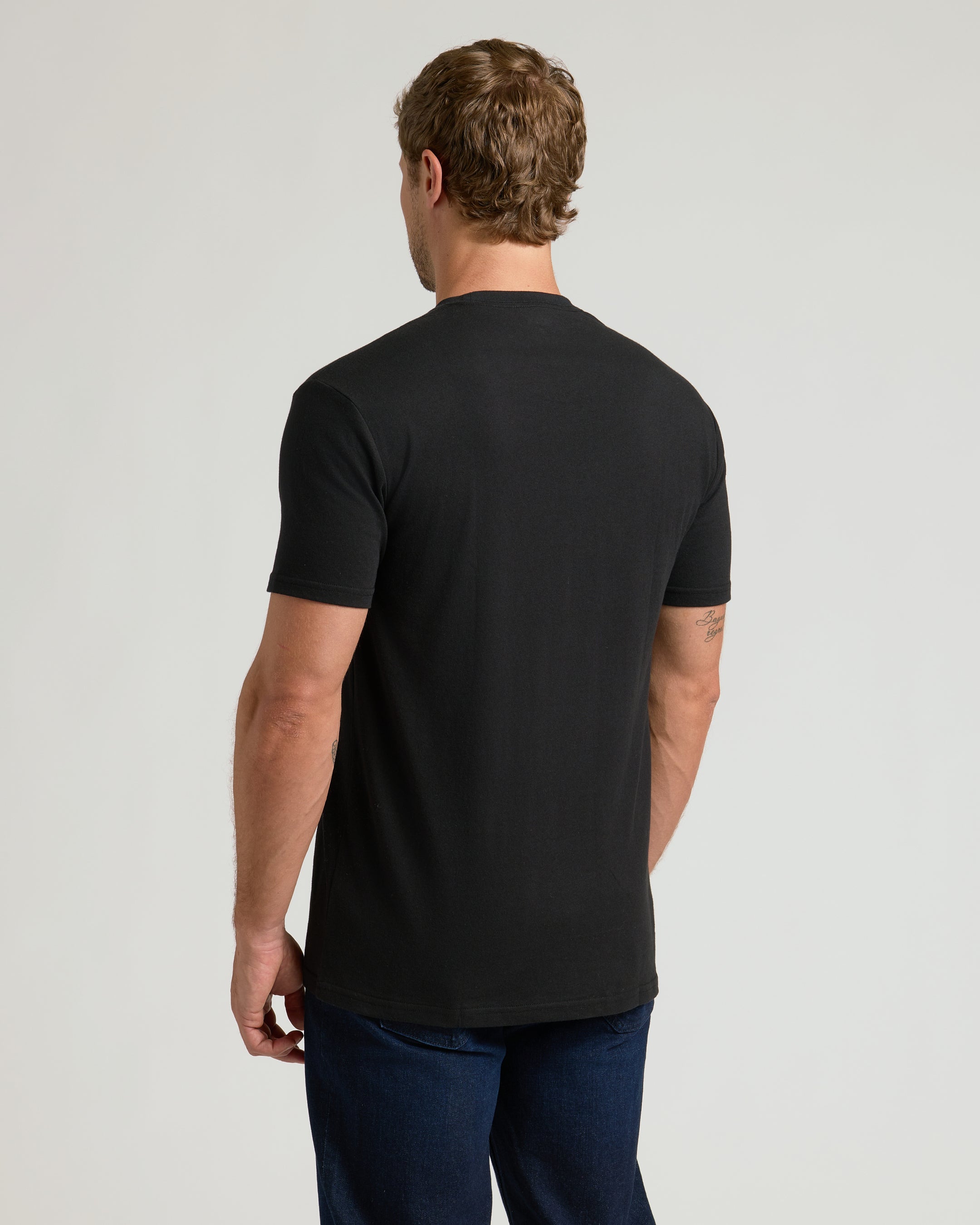 Men's Black Pocket Tee - True Classic
