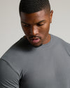 Carbon Tall Straight Hem Crew Neck T-Shirt