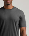 Charcoal Heather Gray Short Sleeve Tall Crew