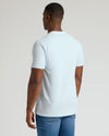 Icicle Tall Straight Hem Crew Neck T-Shirt, back view.