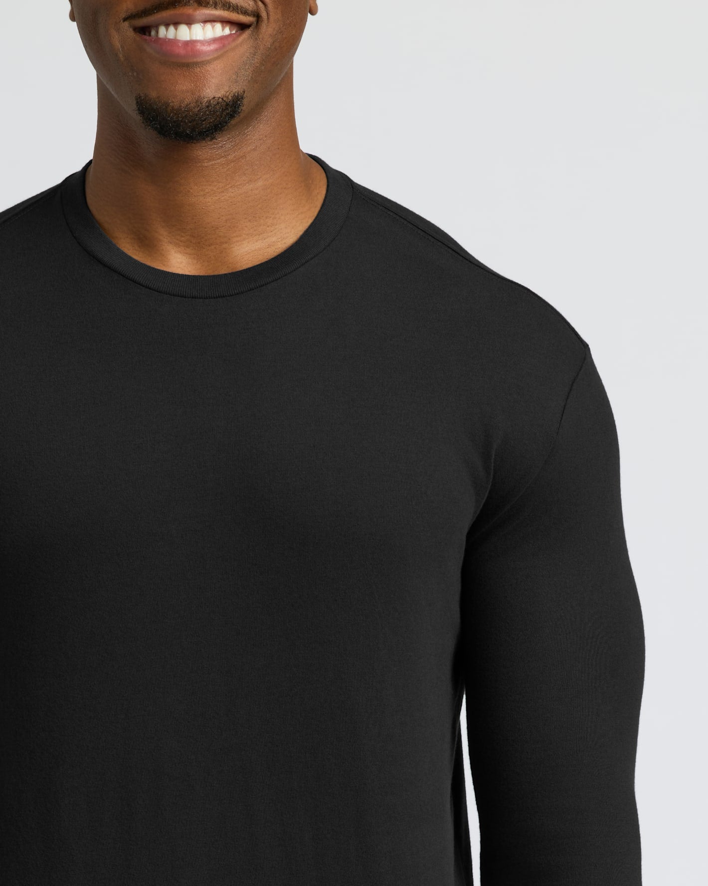 Black Tall Long Sleeve T-Shirt