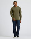 Military Green Tall Long Sleeve T-Shirt