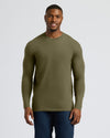 Military Green Tall Long Sleeve T-Shirt