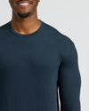 Navy Tall Long Sleeve T-Shirt